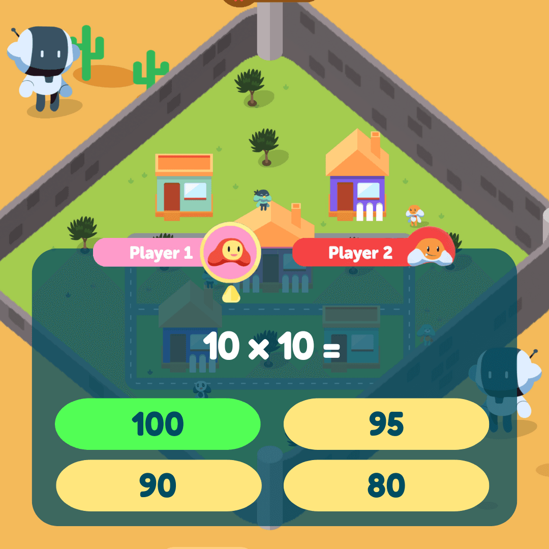 Math Game - X10 Times Tables