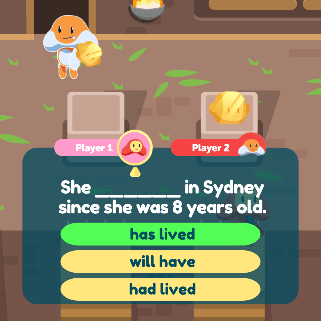 Grammar Game - Using Perfect Tenses