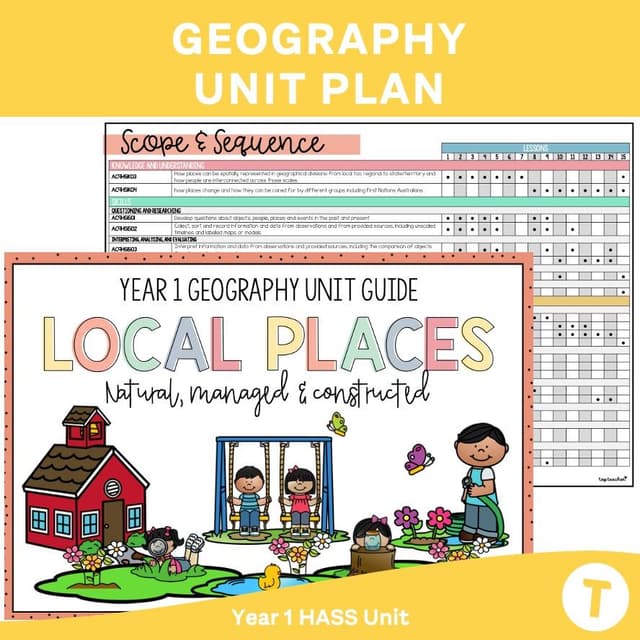 Upper Primary Resource - Geography Unit Plan